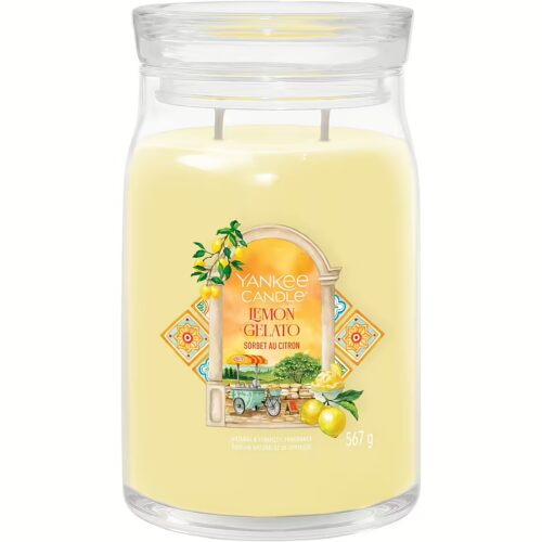 Signature Yankee Candle Grande Lemon Gelato